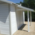 Auvent pour abri de jardin Grosfillex