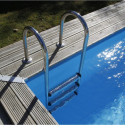 Piscine bois octogonale Diam 430cm OCEA toute équipée UBBINK
