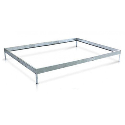 Embase pour serre de jardin 2,5m² en aluminium Habrita