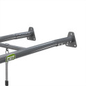 Filet à grimper Get Set Monkeybar MB110 noir avec fixation murale et balançoire – Exit Toys
