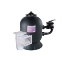 Kit de filtration à sable 10,5m3h pour piscines Naturalis - Polyéthylène haute densité avec skimmer et sable inclus - Ma Pi