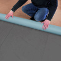 Option couverture bâche de toit autocollante pour abris toit plat