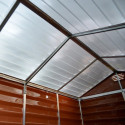 Abri de jardin en polycarbonate 3,97m² Skylight Amber - Palram