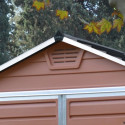 Abri de jardin en polycarbonate 3,97m² Skylight Amber - Palram