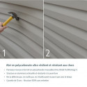 Abri de jardin en polycarbonate 3,97m² Skylight Amber - Palram