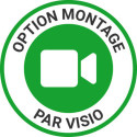 Prestation d'aide au montage en visioconférence par un professionnel