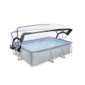 Dôme de piscine hors sol rectangulaire 220x150cm – Exit Toys