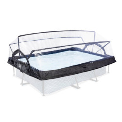 Dôme de piscine hors sol rectangulaire 300x200cm – Exit Toys