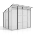 Serre de jardin Playa 5,9m² en aluminium anodisé et polycarbonate 6mm - Vitavia