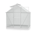 Serre Triton 2,5m² en aluminium et panneaux de polycarbonate 4mm - Vitavia