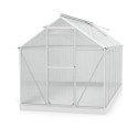 Serre Triton 7,5m² en aluminium et panneaux de polycarbonate 4mm - Vitavia