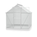 Serre Triton 3,8m² en aluminium et panneaux de polycarbonate 6mm - Vitavia