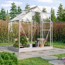 Serre Triton 2,5m² en aluminium et panneaux de verre de sécurité de 3mm - Vitavia