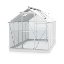 Serre Triton 6,2m² en aluminium et panneaux de verre de sécurité de 3mm - Vitavia