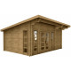 Abris de jardin en bois de plus de 20 m²