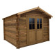 Abris de jardin en bois traité