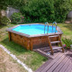 Piscines bois hors sol