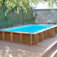 Piscines bois rectangulaires